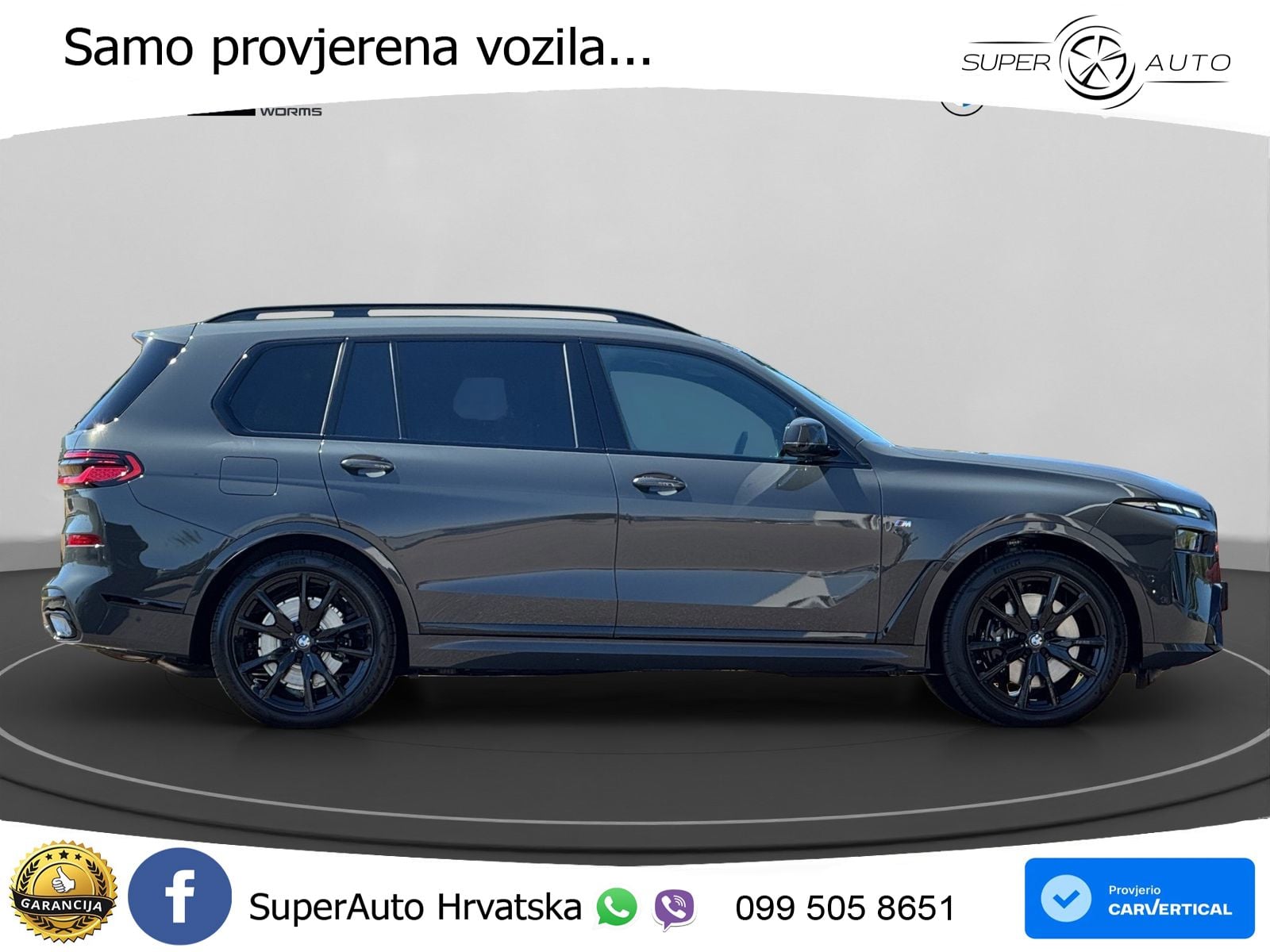BMW X7 40d (352 KS) xDrive Steptronic ZRAČNI+ACC+GR SJED+KAM+PANO