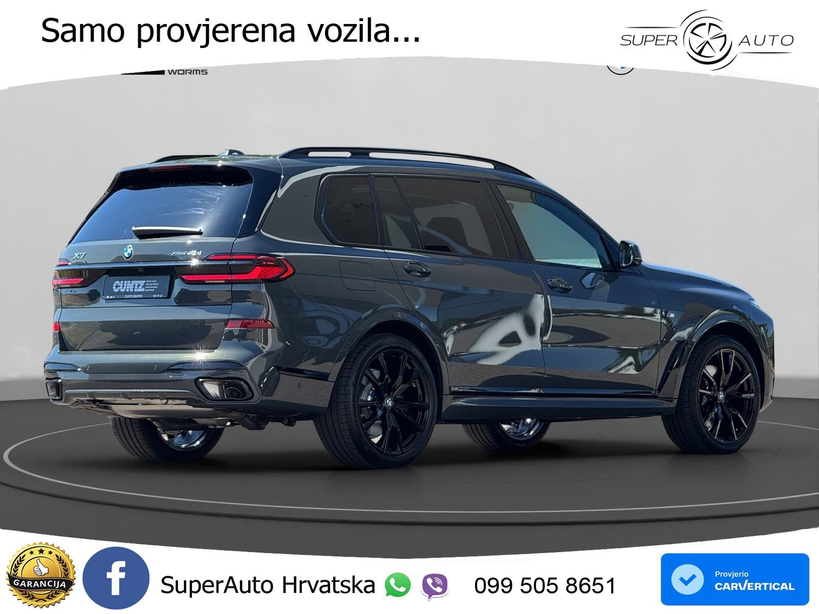 BMW X7 40d (352 KS) xDrive Steptronic ZRAČNI+ACC+GR SJED+KAM+PANO