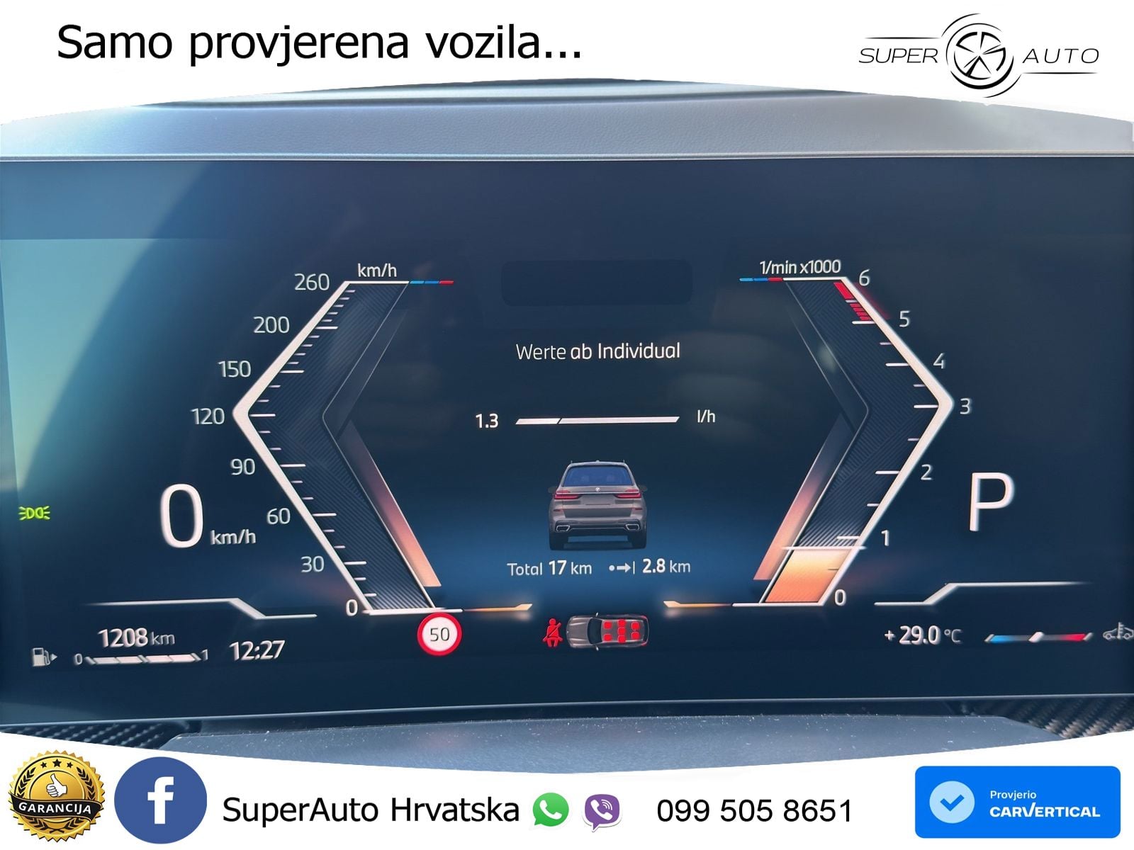 BMW X7 40d (352 KS) xDrive Steptronic ZRAČNI+ACC+GR SJED+KAM+PANO