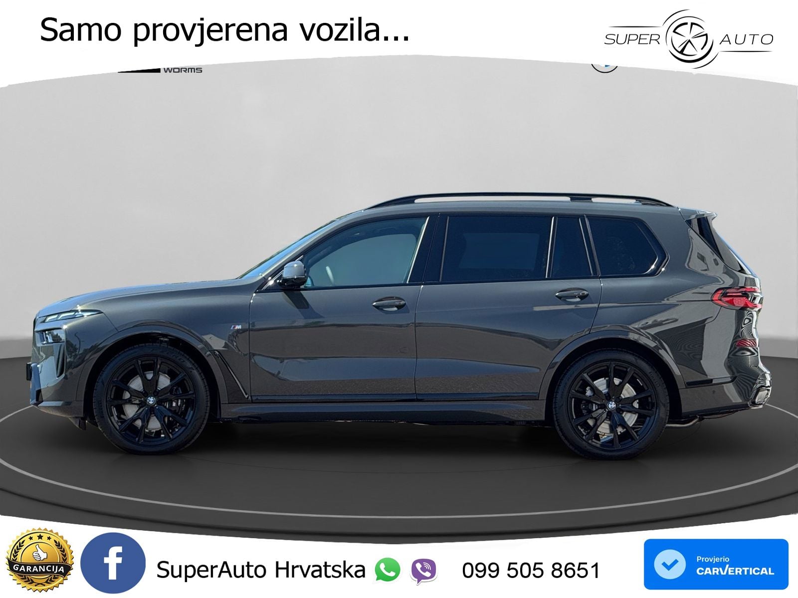 BMW X7 40d (352 KS) xDrive Steptronic ZRAČNI+ACC+GR SJED+KAM+PANO