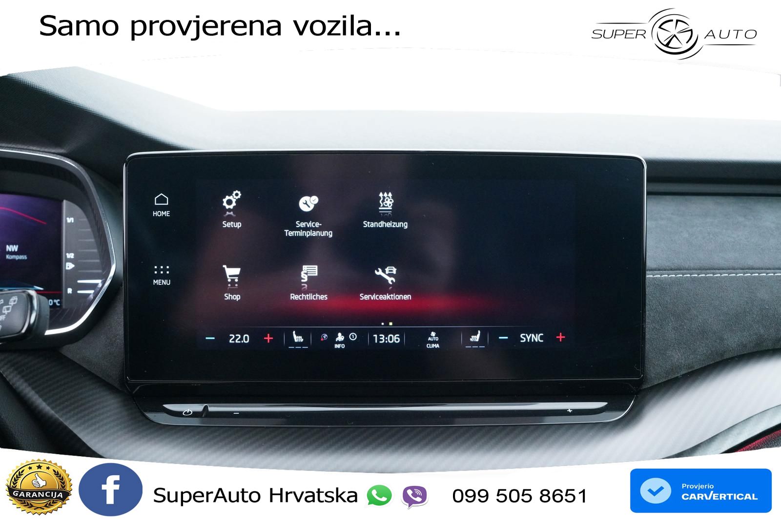 Škoda Octavia Combi RS 2.0 TSI (245 KS) DSG LED+GR SJED+ACC