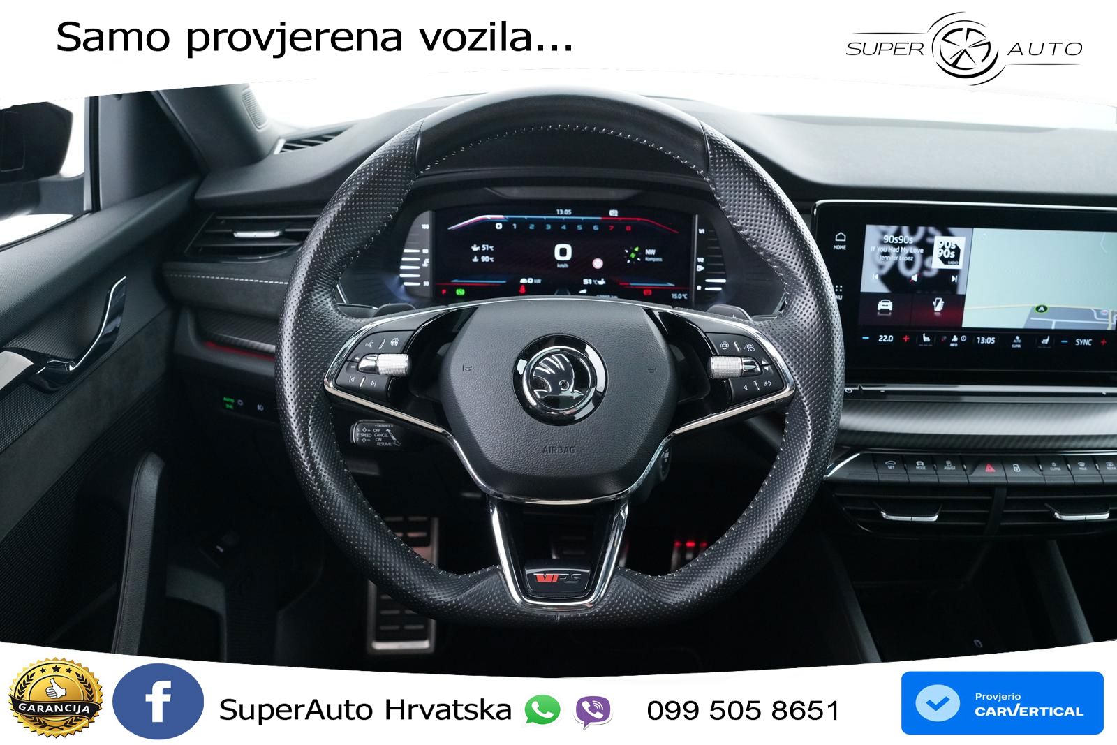 Škoda Octavia Combi RS 2.0 TSI (245 KS) DSG LED+GR SJED+ACC