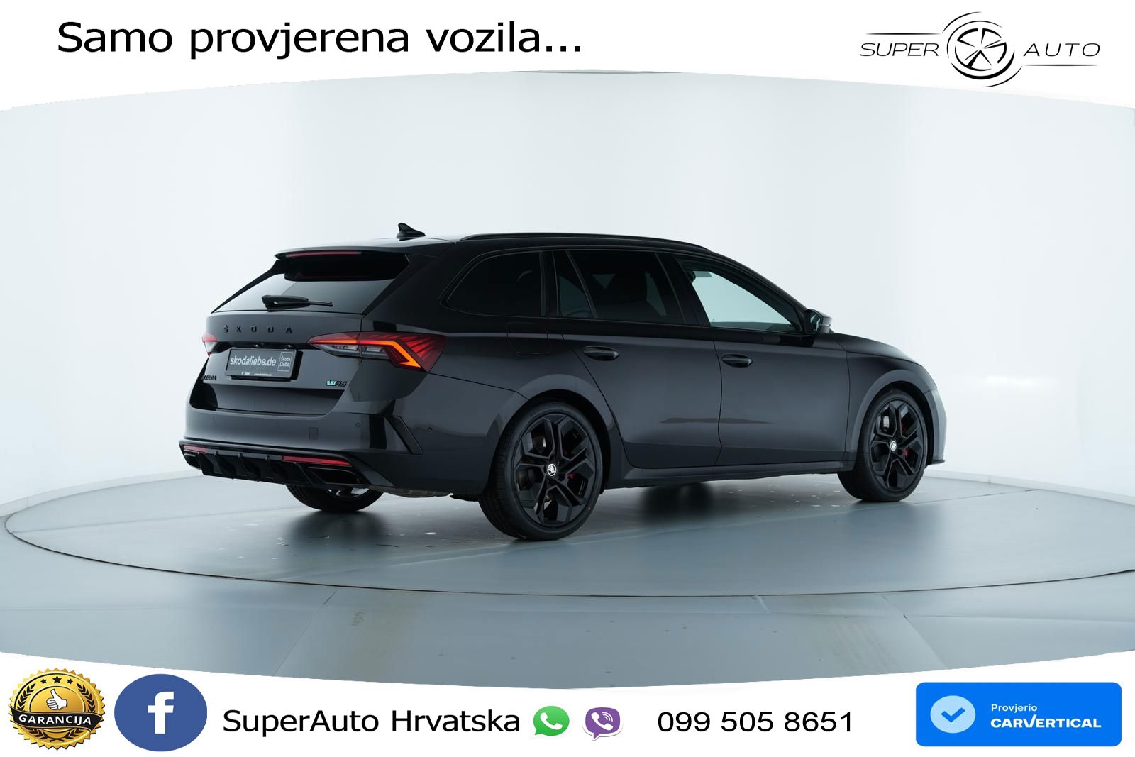 Škoda Octavia Combi RS 2.0 TSI (245 KS) DSG LED+GR SJED+ACC