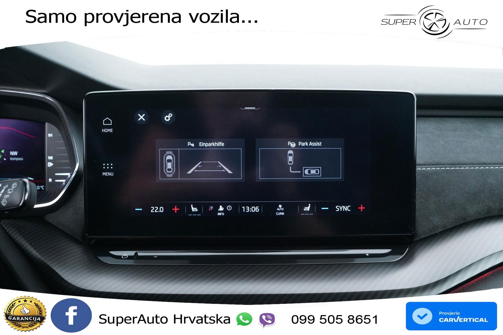 Škoda Octavia Combi RS 2.0 TSI (245 KS) DSG LED+GR SJED+ACC