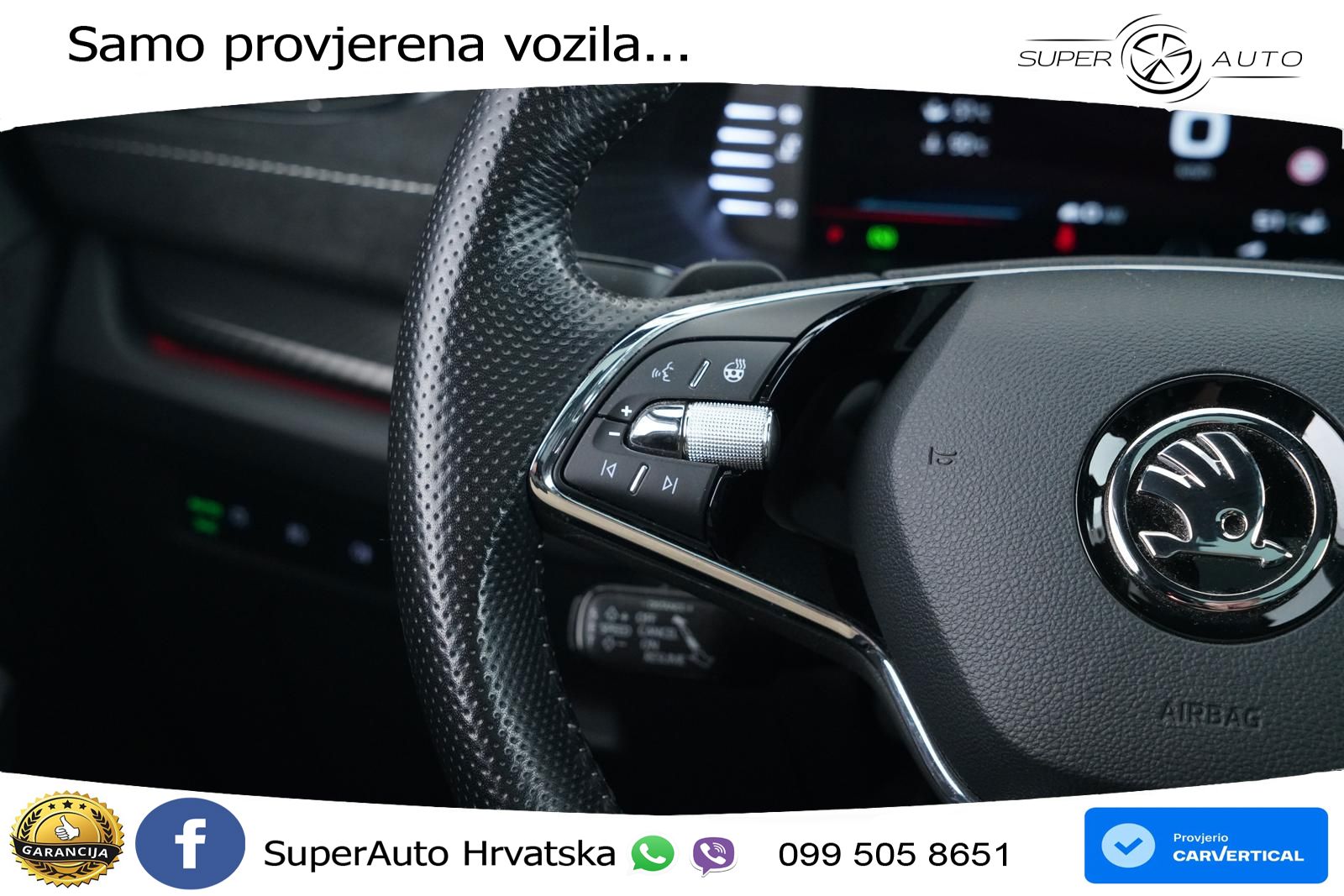 Škoda Octavia Combi RS 2.0 TSI (245 KS) DSG LED+GR SJED+ACC