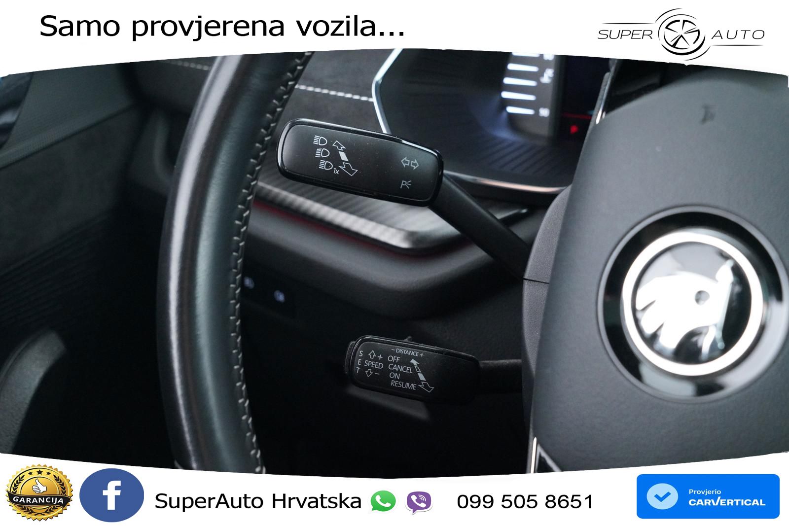 Škoda Octavia Combi RS 2.0 TSI (245 KS) DSG LED+GR SJED+ACC