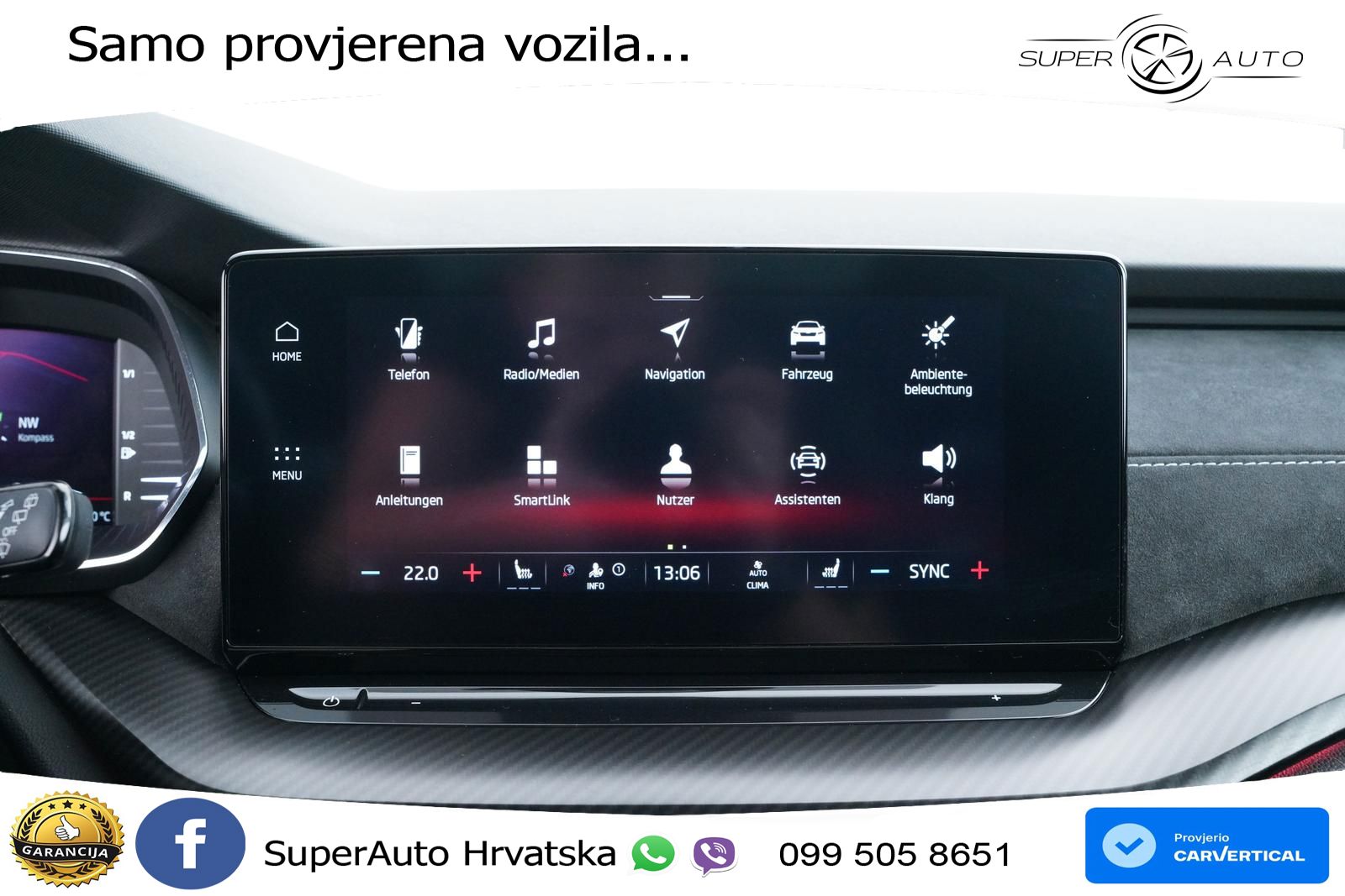 Škoda Octavia Combi RS 2.0 TSI (245 KS) DSG LED+GR SJED+ACC