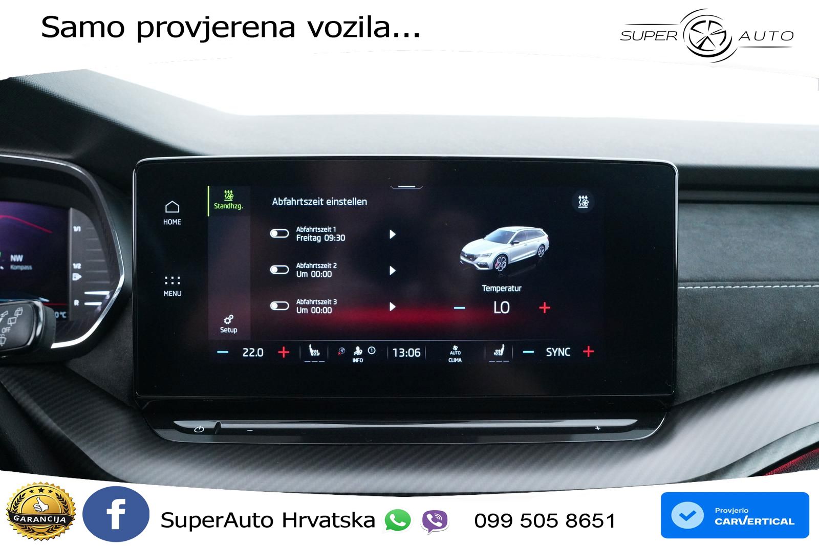 Škoda Octavia Combi RS 2.0 TSI (245 KS) DSG LED+GR SJED+ACC