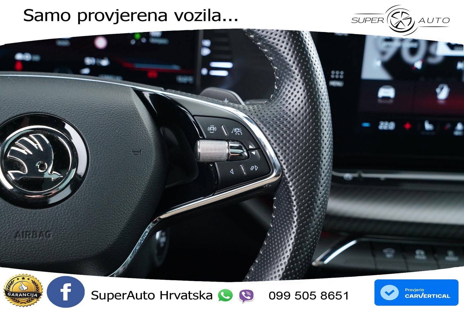 Škoda Octavia Combi RS 2.0 TSI (245 KS) DSG LED+GR SJED+ACC