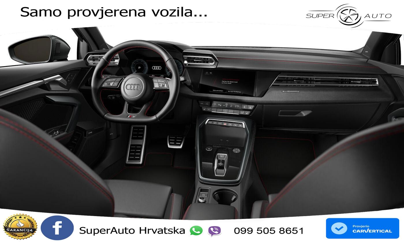 Audi A3 40 TFSIe (204 KS) S tronic 2x S line MATRIX+GR SJED+KAM
