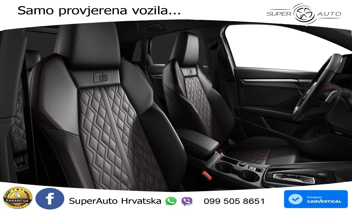 Audi A3 40 TFSIe (204 KS) S tronic 2x S line MATRIX+GR SJED+KAM