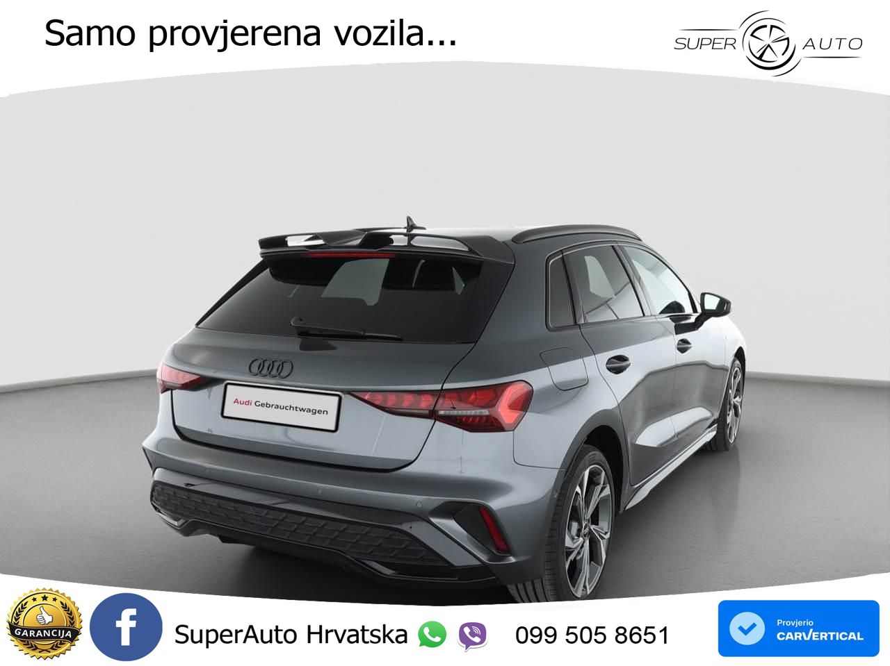 Audi A3 40 TFSIe (204 KS) S tronic 2x S line MATRIX+GR SJED+KAM
