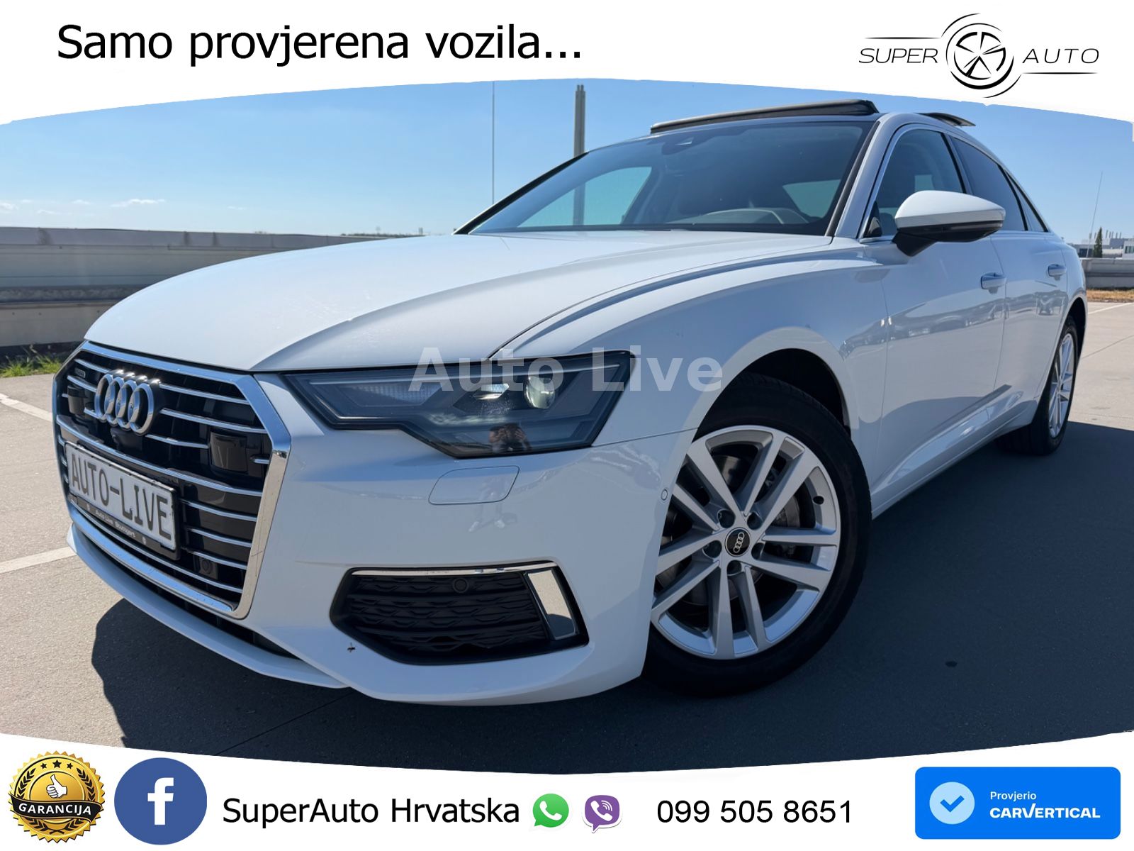 Audi A6 45 TFSI (265 KS) quattro ultra S tronic LED+GR SJED+ACC