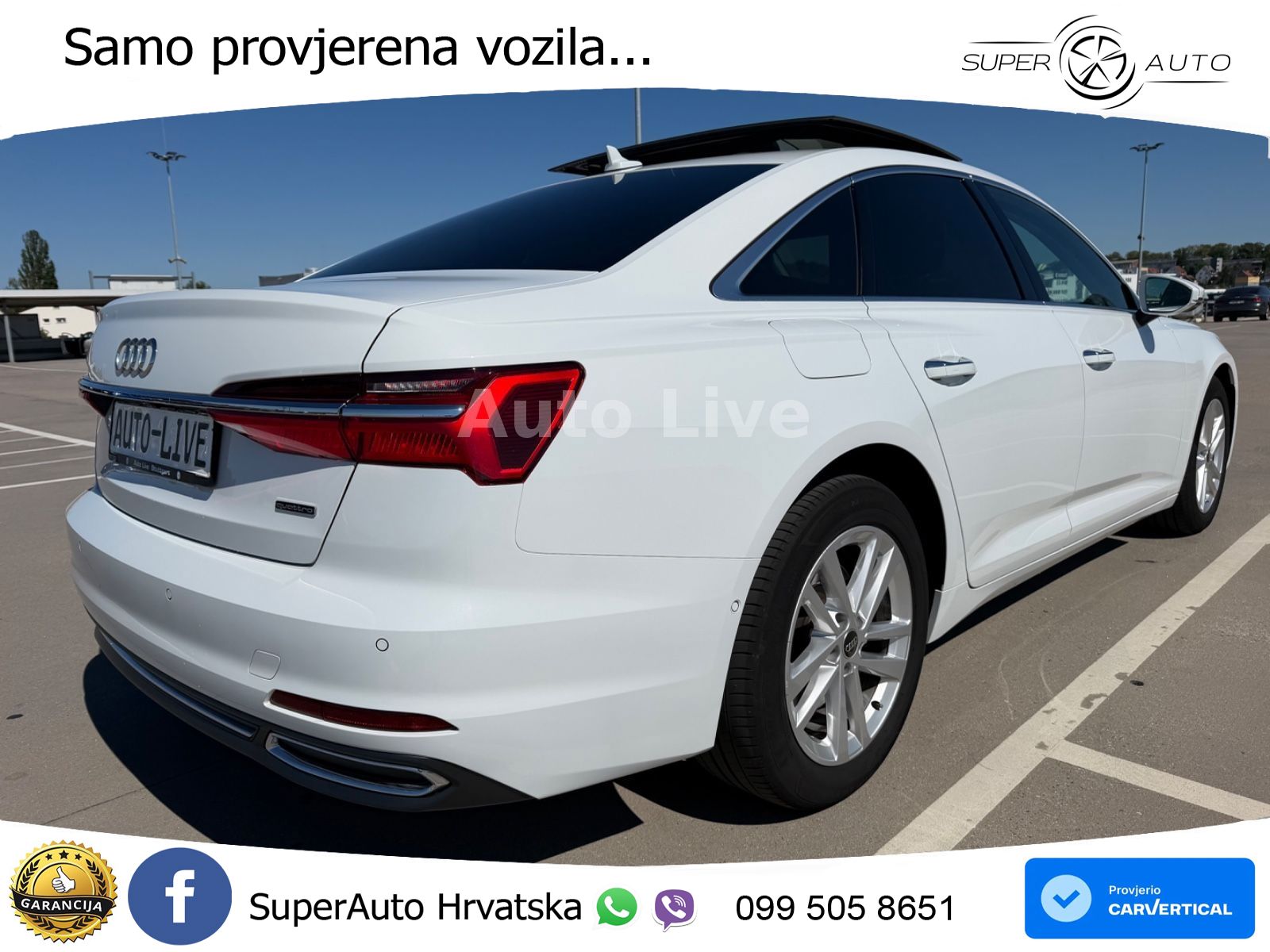 Audi A6 45 TFSI (265 KS) quattro ultra S tronic LED+GR SJED+ACC