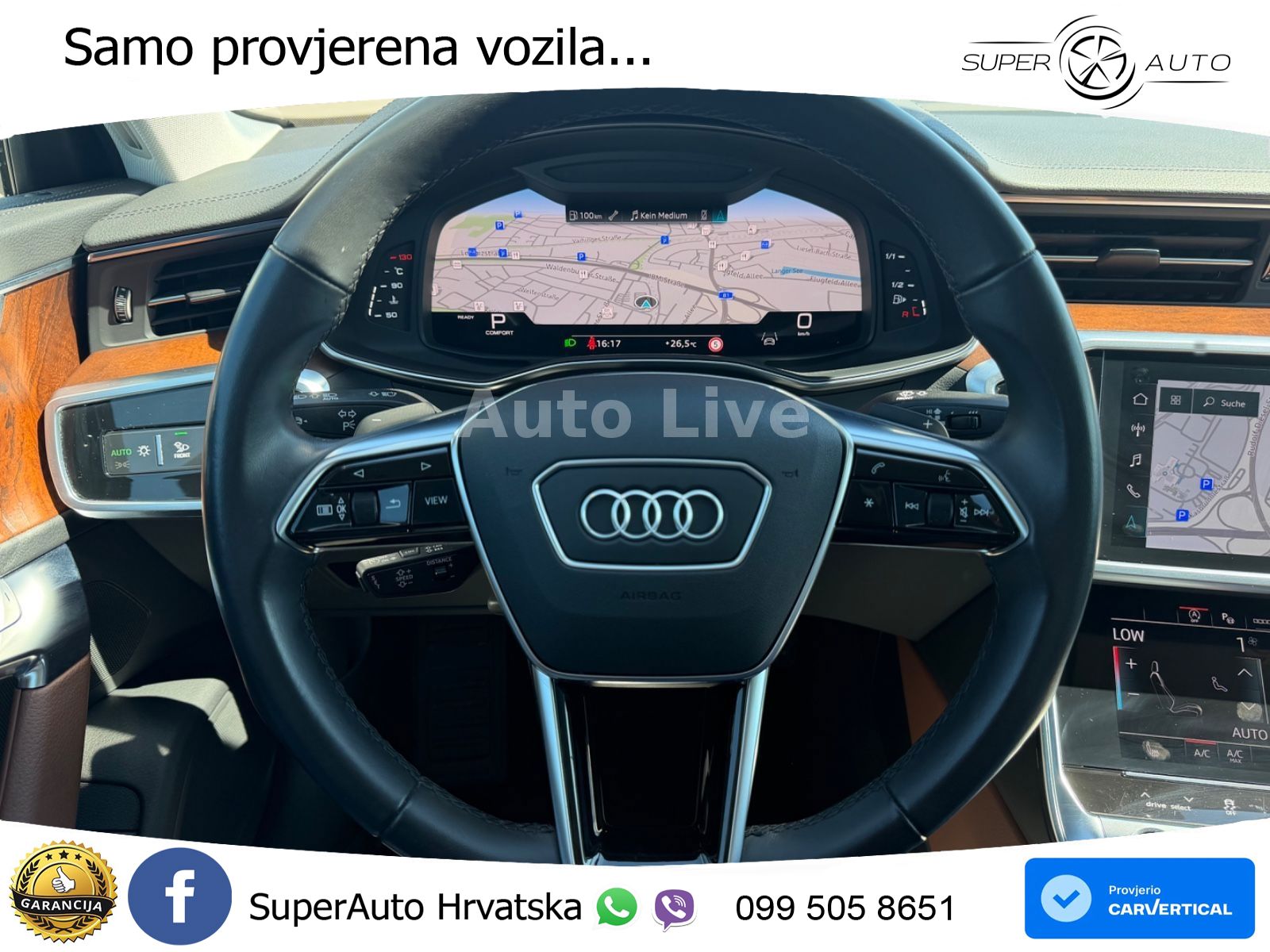 Audi A6 45 TFSI (265 KS) quattro ultra S tronic LED+GR SJED+ACC