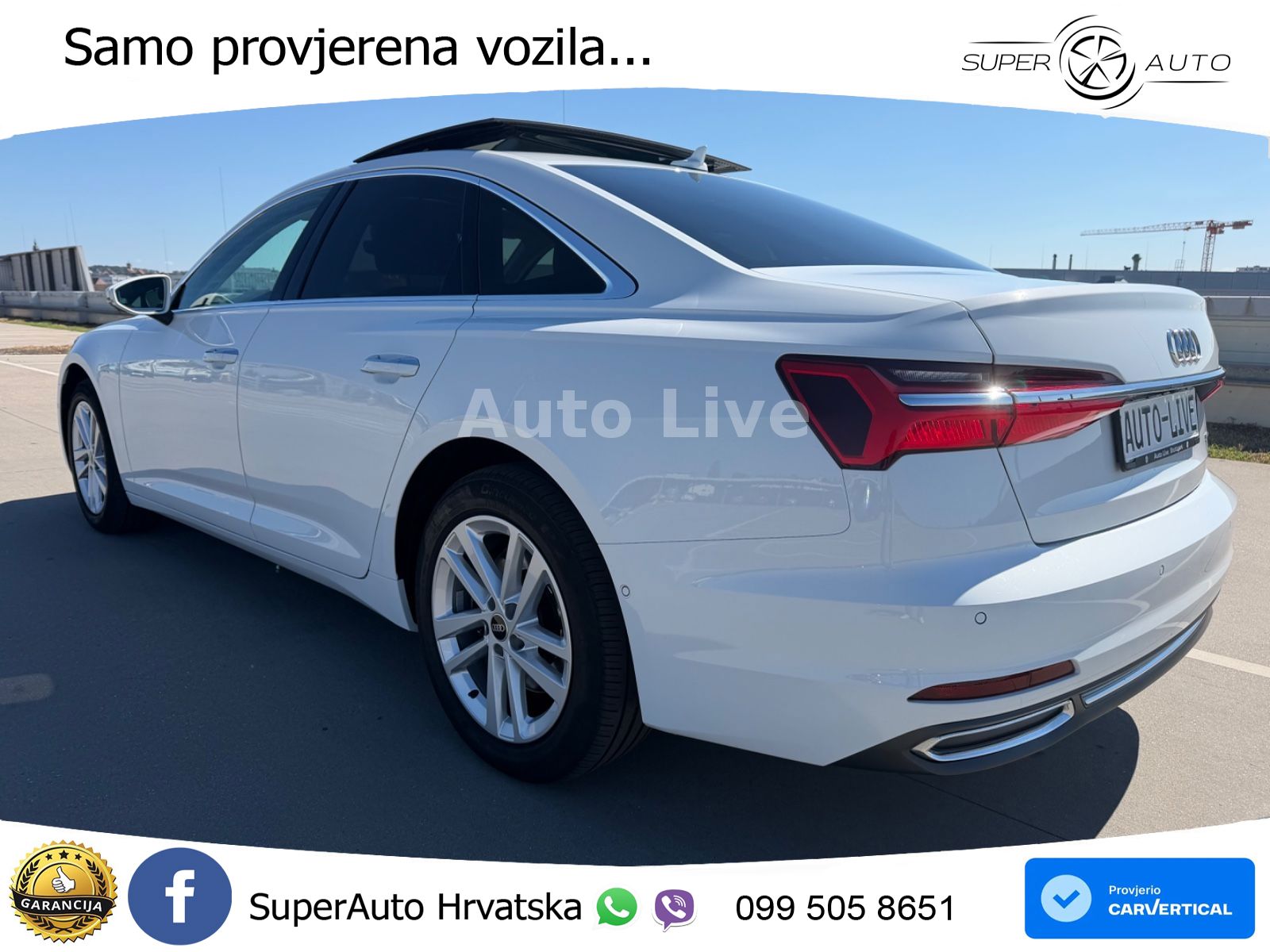 Audi A6 45 TFSI (265 KS) quattro ultra S tronic LED+GR SJED+ACC