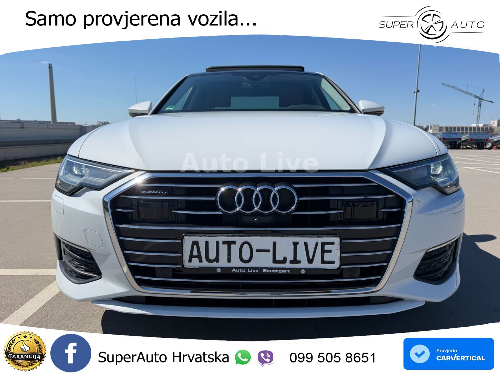 Audi A6 45 TFSI (265 KS) quattro ultra S tronic LED+GR SJED+ACC