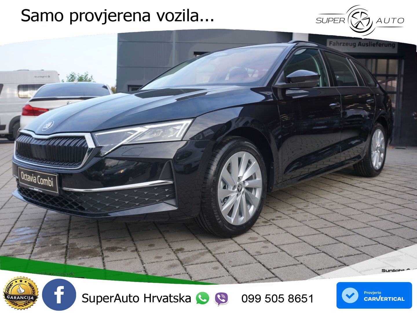 Škoda Octavia Combi 2.0 TDI (150 KS) DSG Selection MATRIX+GR SJED+KAM