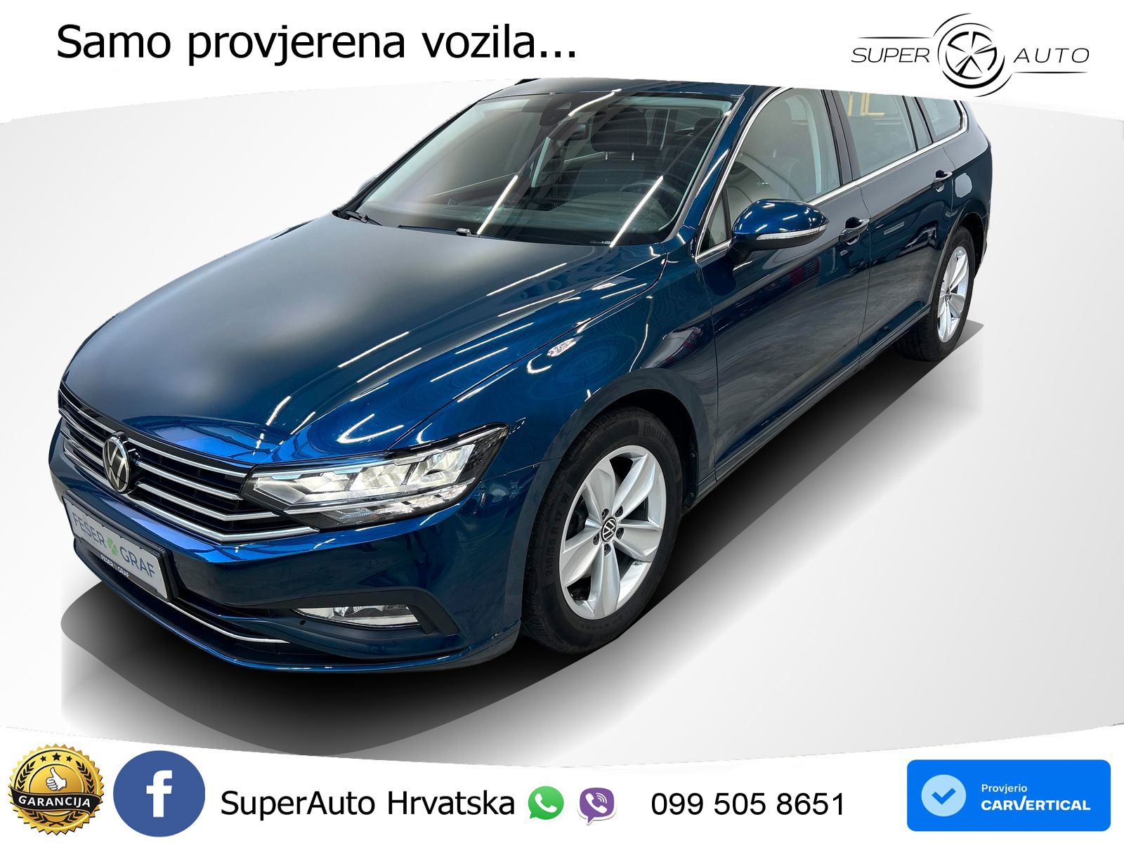 Volkswagen Passat Variant 2.0 TSI (190 KS) DSG Business LED+GR SJED+ACC