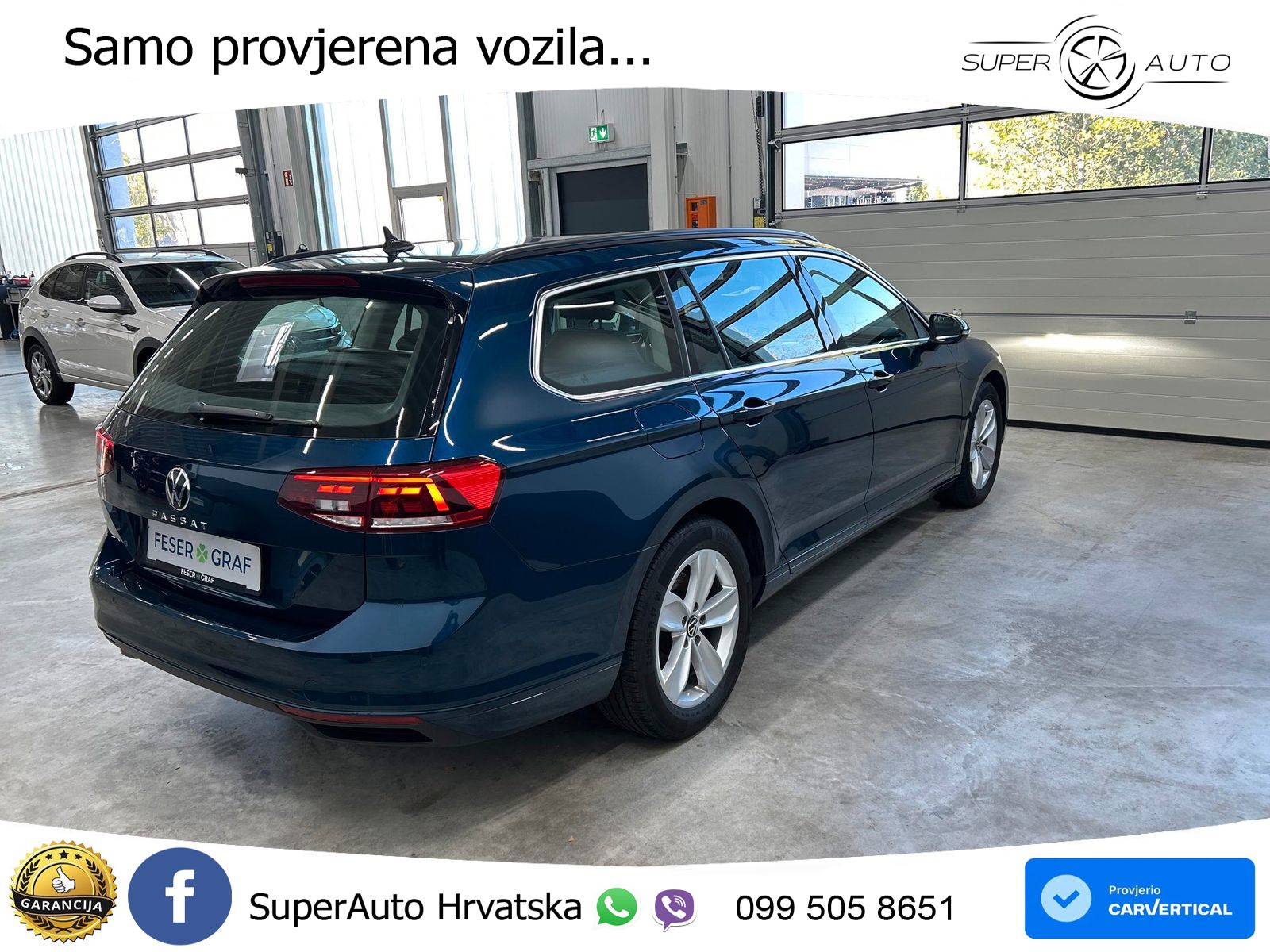 Volkswagen Passat Variant 2.0 TSI (190 KS) DSG Business LED+GR SJED+ACC