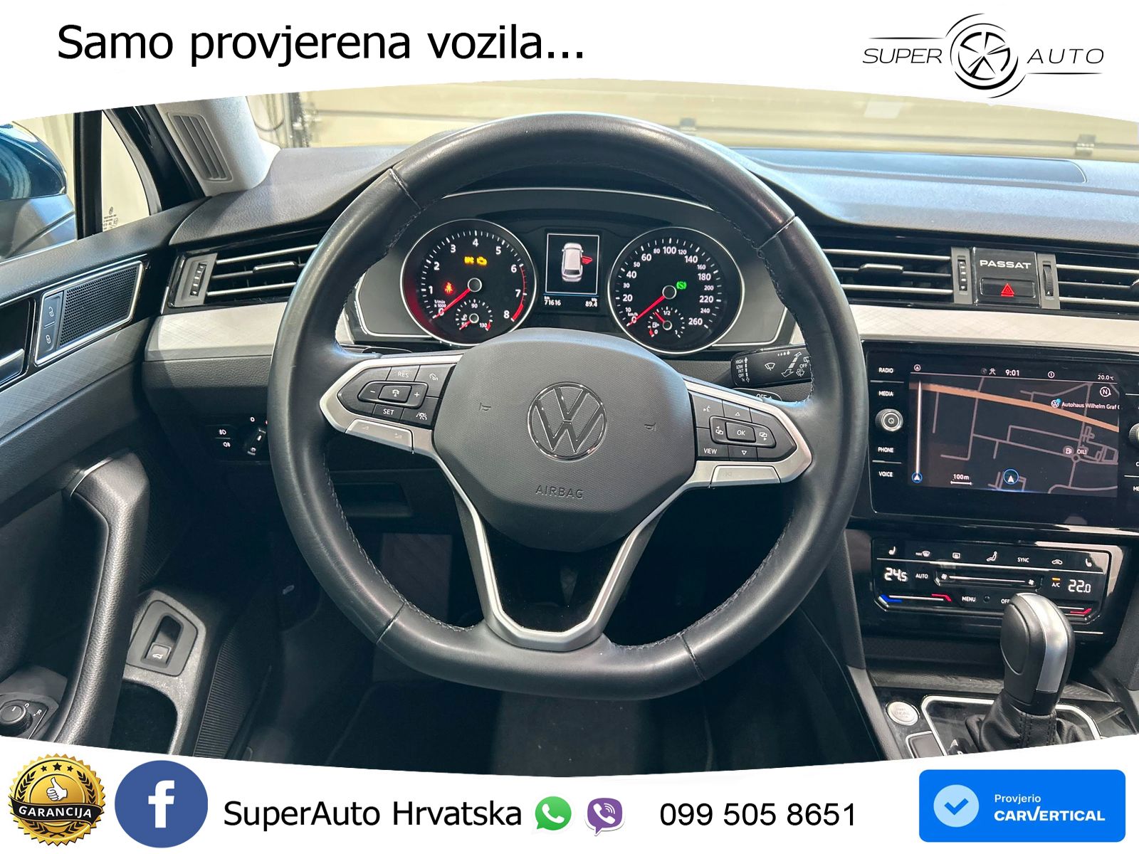 Volkswagen Passat Variant 2.0 TSI (190 KS) DSG Business LED+GR SJED+ACC
