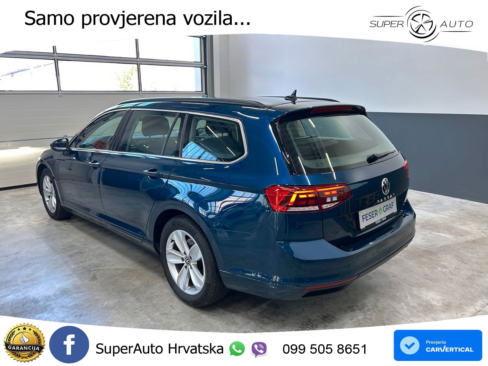 Volkswagen Passat Variant 2.0 TSI (190 KS) DSG Business LED+GR SJED+ACC