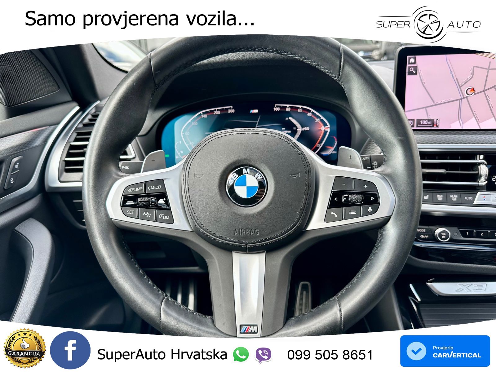 BMW X3 30i xDrive Steptronic M Sport ACC+HEAD+GR SJED+360+PANO