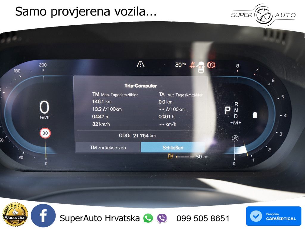 Volvo XC60 B4 Benzin FWD Geartronic LED+GR SJED+ACC