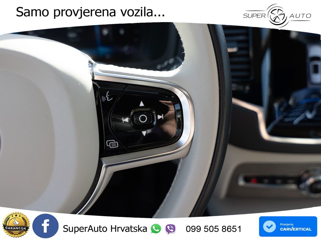 Volvo XC90 2.0 B5 Diesel AWD Automatic ZRAČNI+ACC+GR SJED+KAM+PANO