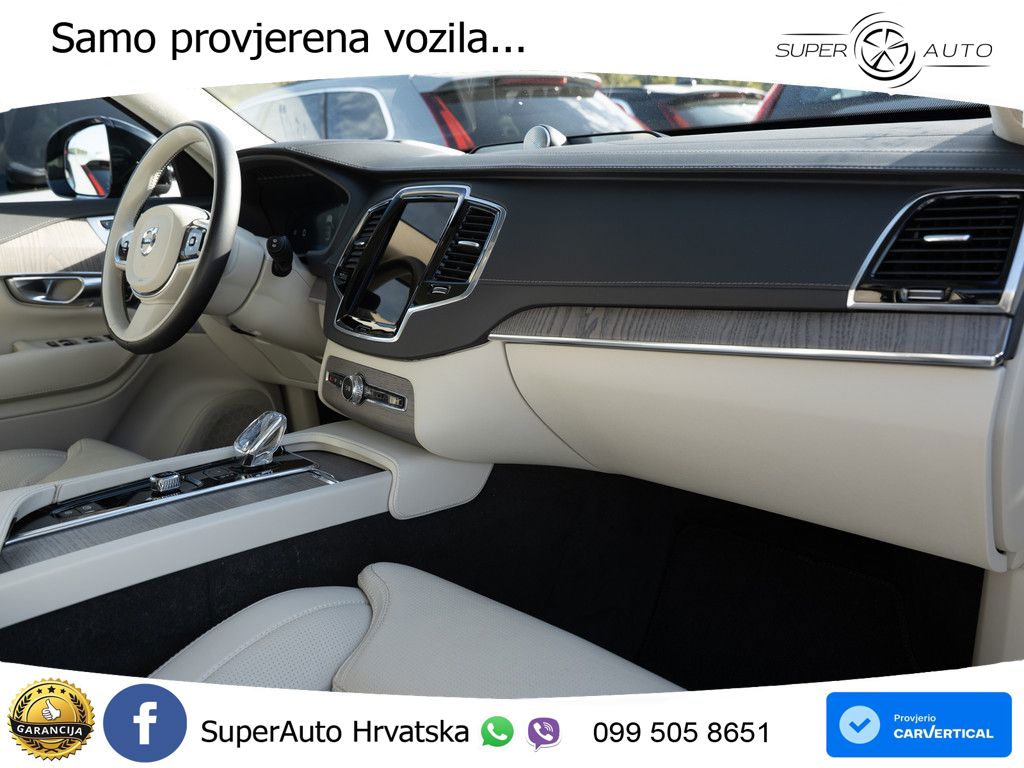 Volvo XC90 2.0 B5 Diesel AWD Automatic ZRAČNI+ACC+GR SJED+KAM+PANO
