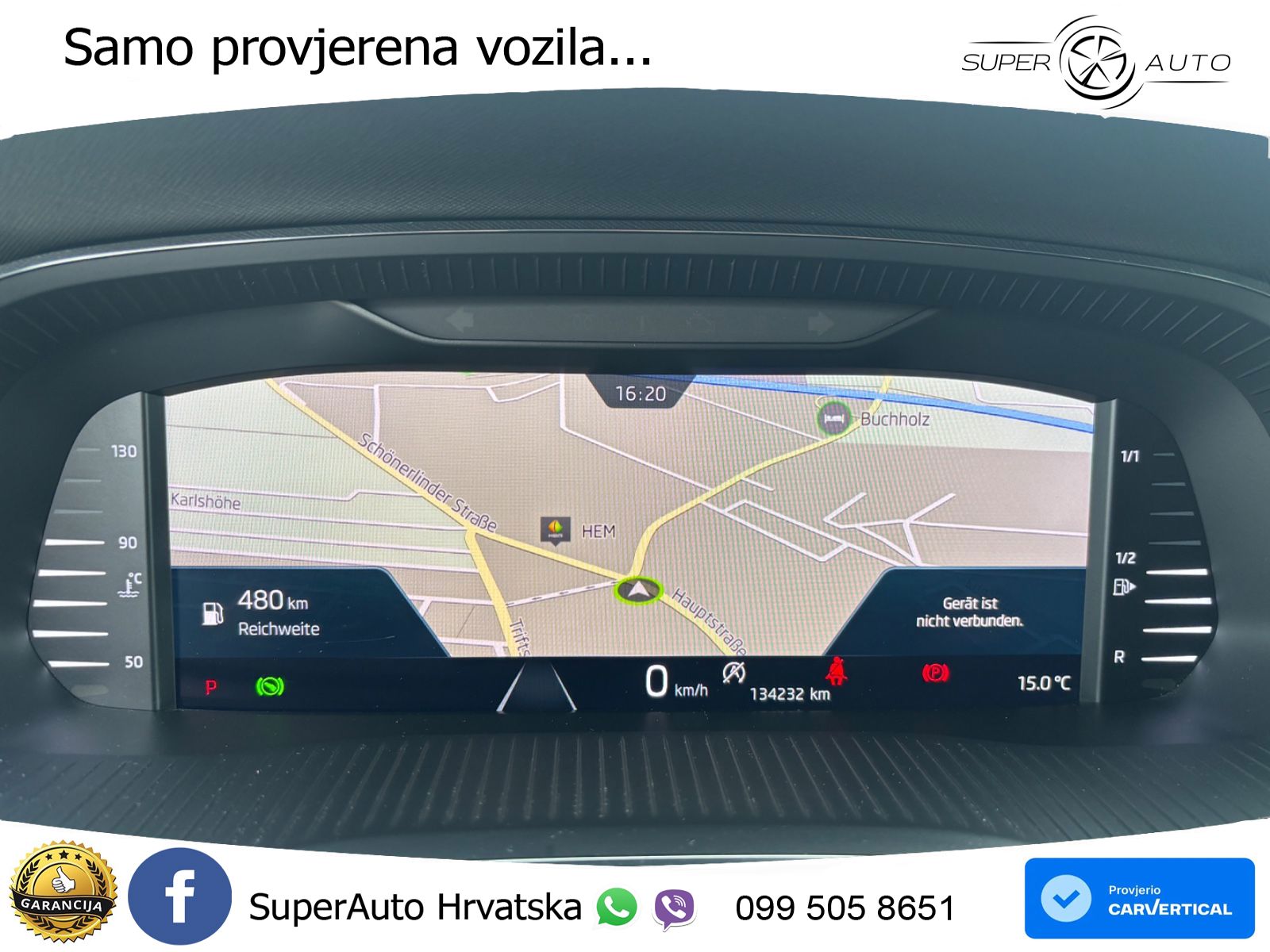 Škoda Octavia Combi 2.0 TDI (150 KS) DSG