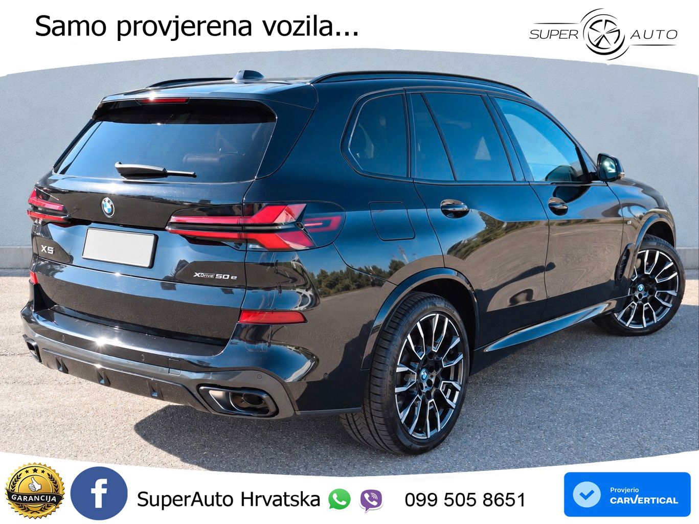 BMW X5 50e (489 KS) xDrive Steptronic M Sport LED+GR SJED+ACC