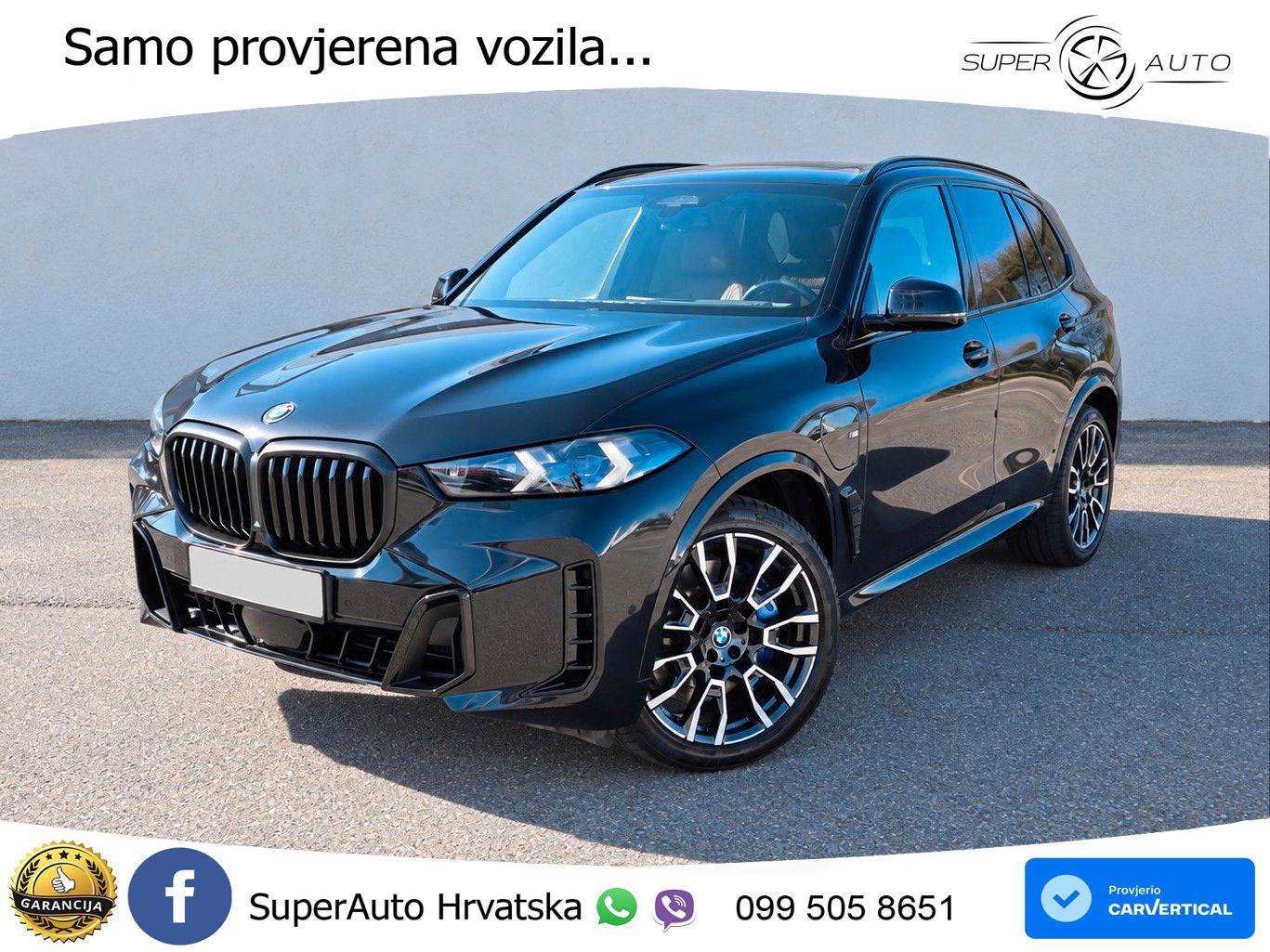 BMW X5 50e (489 KS) xDrive Steptronic M Sport LED+GR SJED+ACC