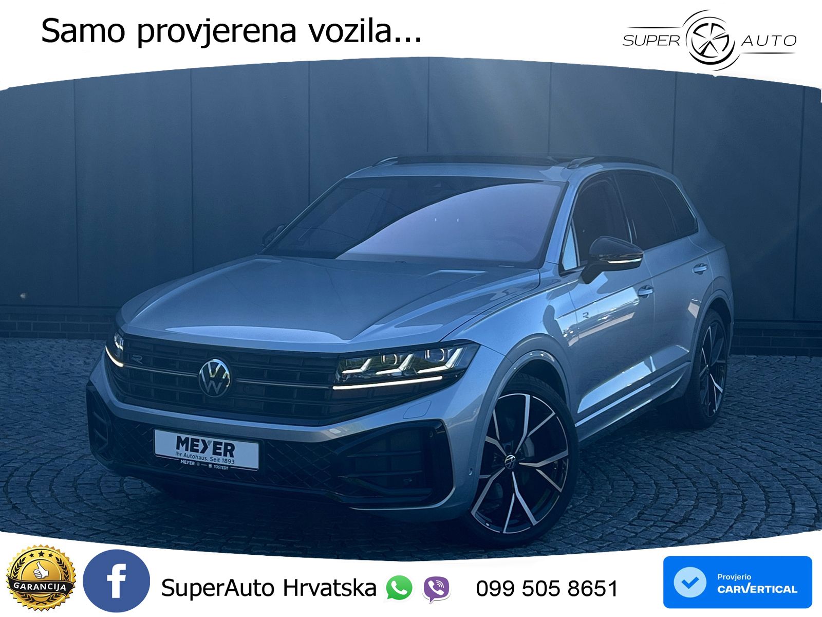 Volkswagen Touareg 3.0 V6 TDI (286 KS) 4MOTION Tiptronic LED+GR SJED+ACC