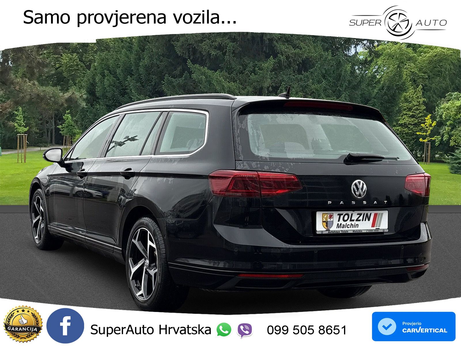 Volkswagen Passat Variant 2.0 TSI (190 KS) DSG LED+GR SJED+ACC