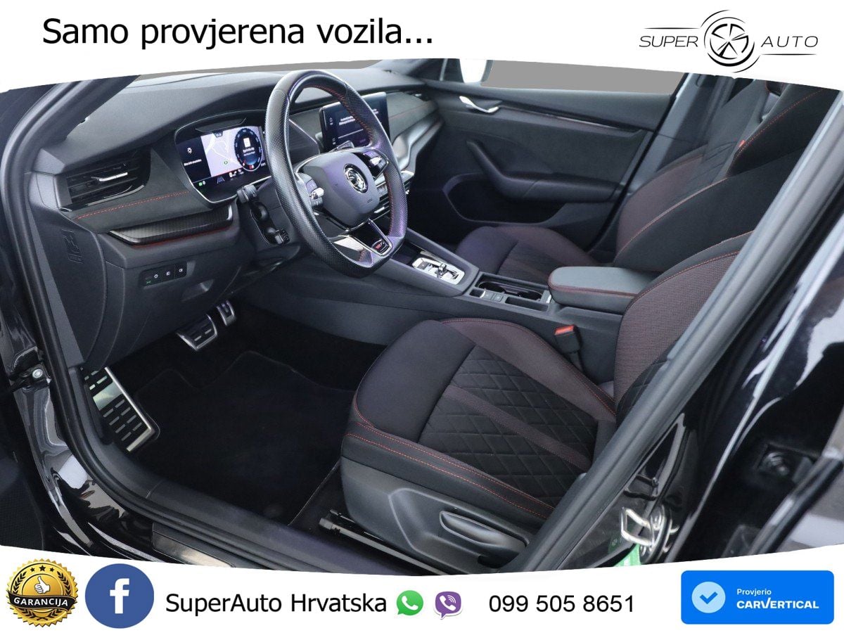 Škoda Octavia Combi RS 2.0 TDI (200 KS) DSG LED+GR SJED+ACC