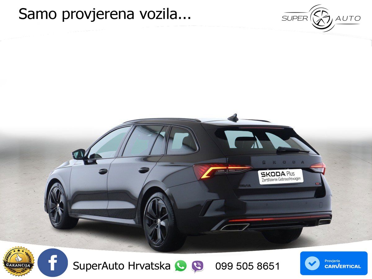 Škoda Octavia Combi RS 2.0 TDI (200 KS) DSG LED+GR SJED+ACC