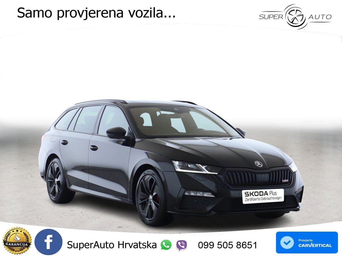 Škoda Octavia Combi RS 2.0 TDI (200 KS) DSG LED+GR SJED+ACC