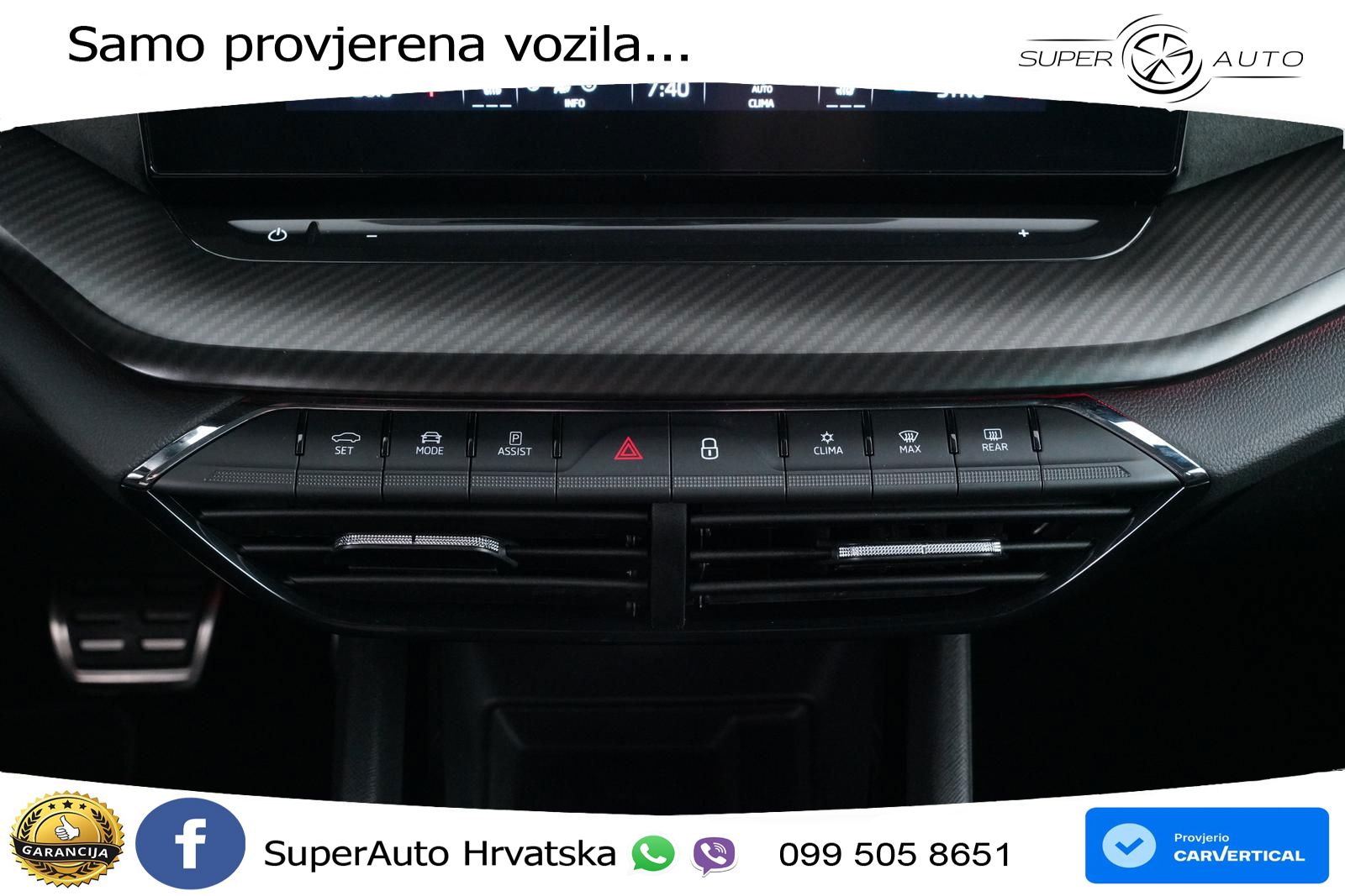 Škoda Octavia Combi RS 2.0 TSI (245 KS) DSG LED+GR SJED+ACC