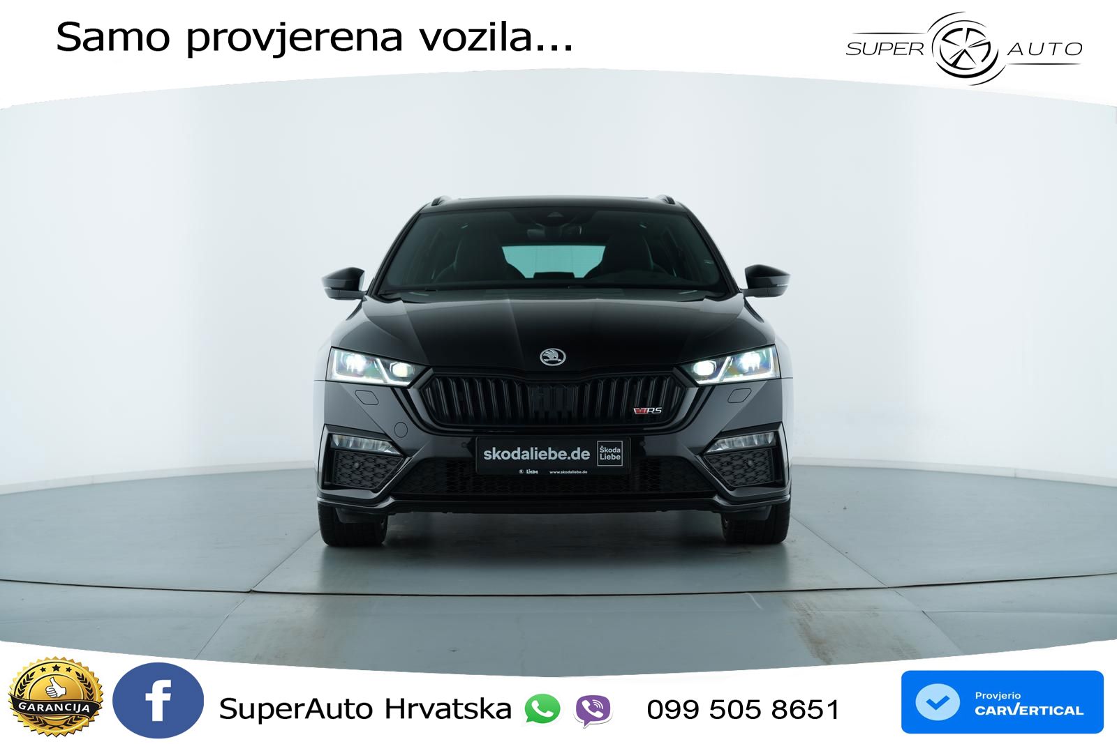 Škoda Octavia Combi RS 2.0 TSI (245 KS) DSG LED+GR SJED+ACC