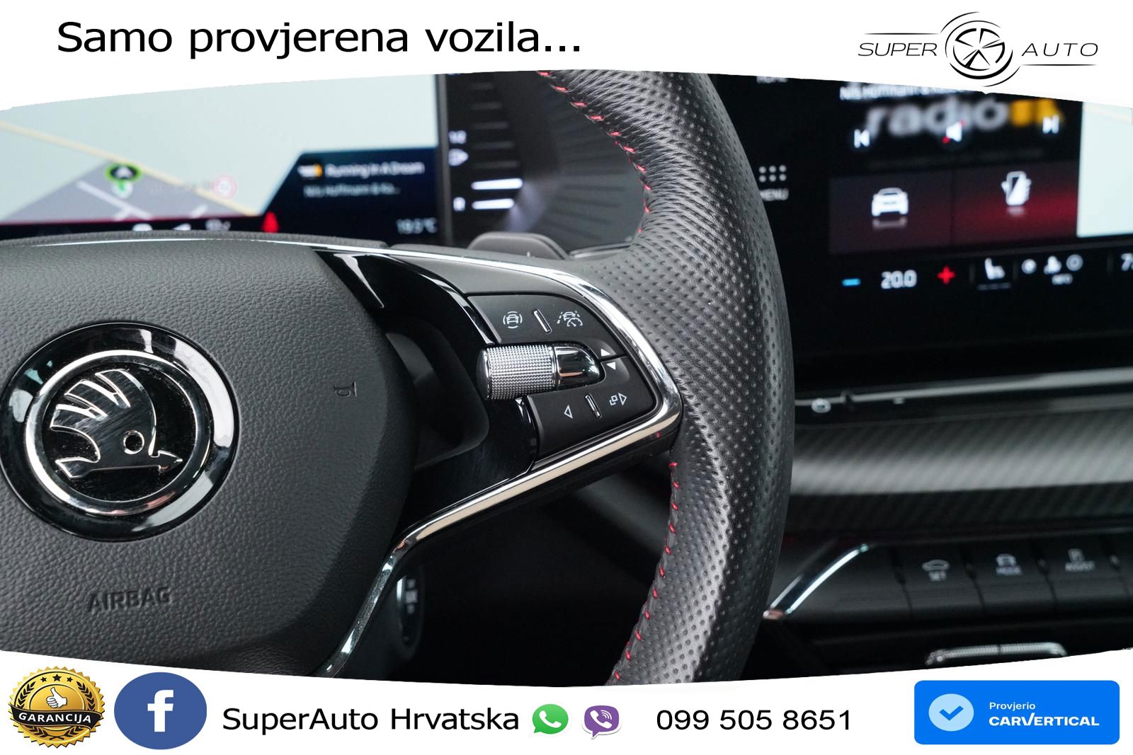 Škoda Octavia Combi RS 2.0 TSI (245 KS) DSG LED+GR SJED+ACC