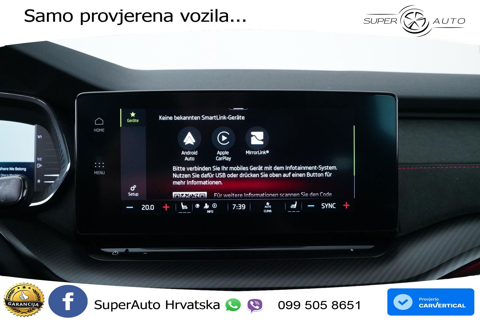 Škoda Octavia Combi RS 2.0 TSI (245 KS) DSG LED+GR SJED+ACC
