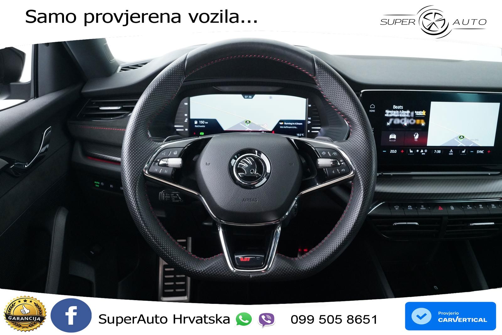 Škoda Octavia Combi RS 2.0 TSI (245 KS) DSG LED+GR SJED+ACC