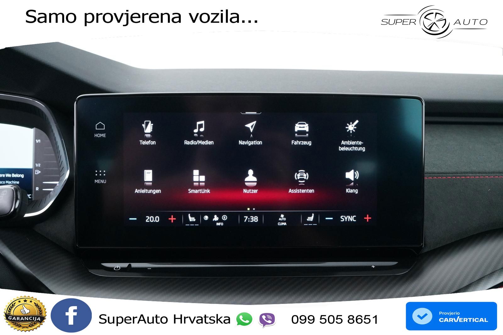 Škoda Octavia Combi RS 2.0 TSI (245 KS) DSG LED+GR SJED+ACC