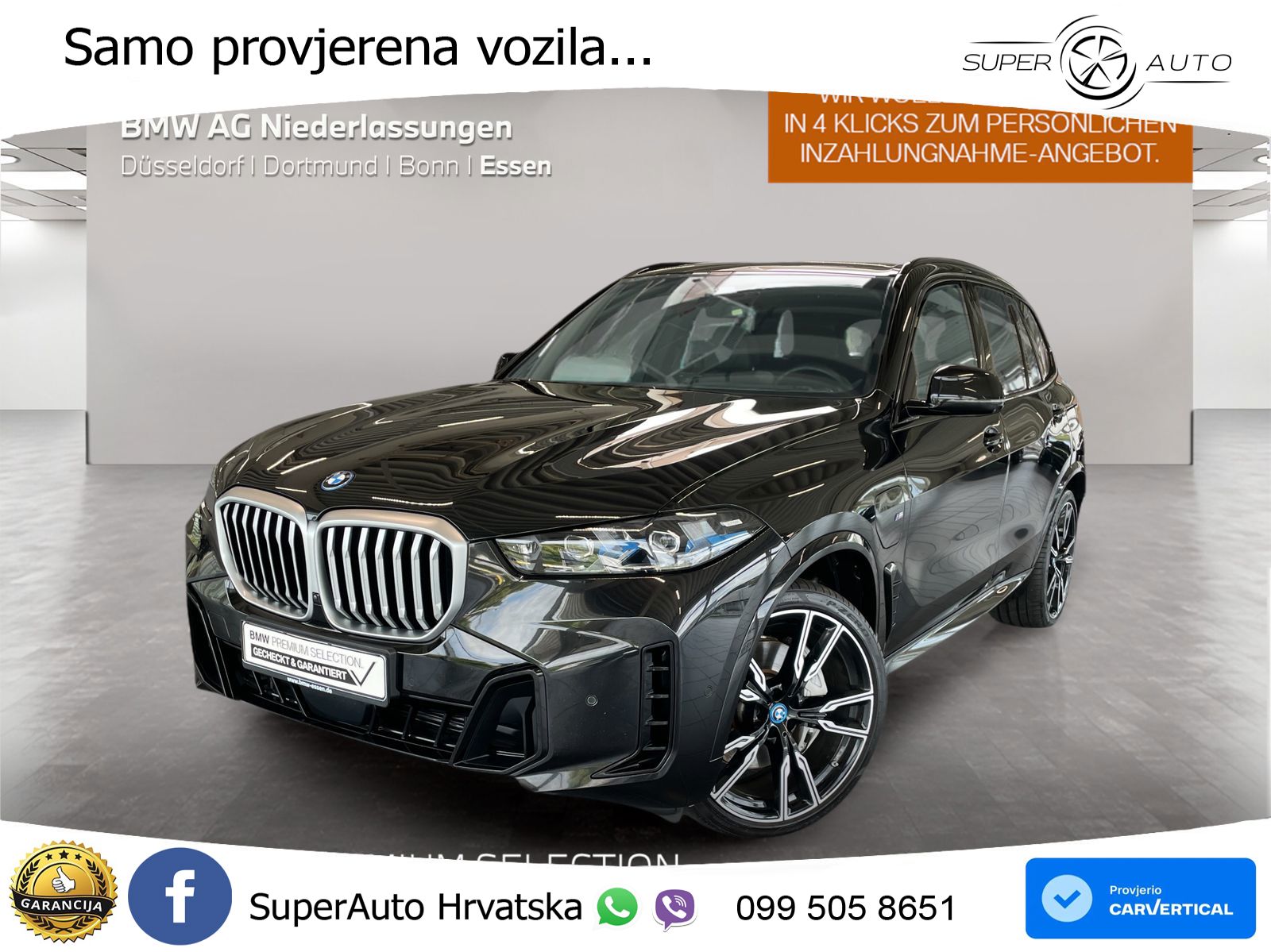 BMW X5 50e (489 KS) xDrive Steptronic M Sport