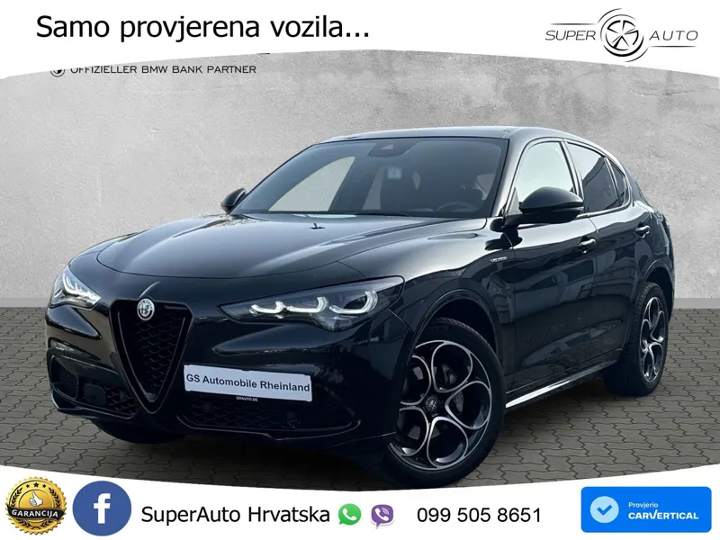 Alfa Romeo Stelvio 2.2 MultiJet II (210 KS) Q4 Automatic MATRIX+GR SJED+KAM