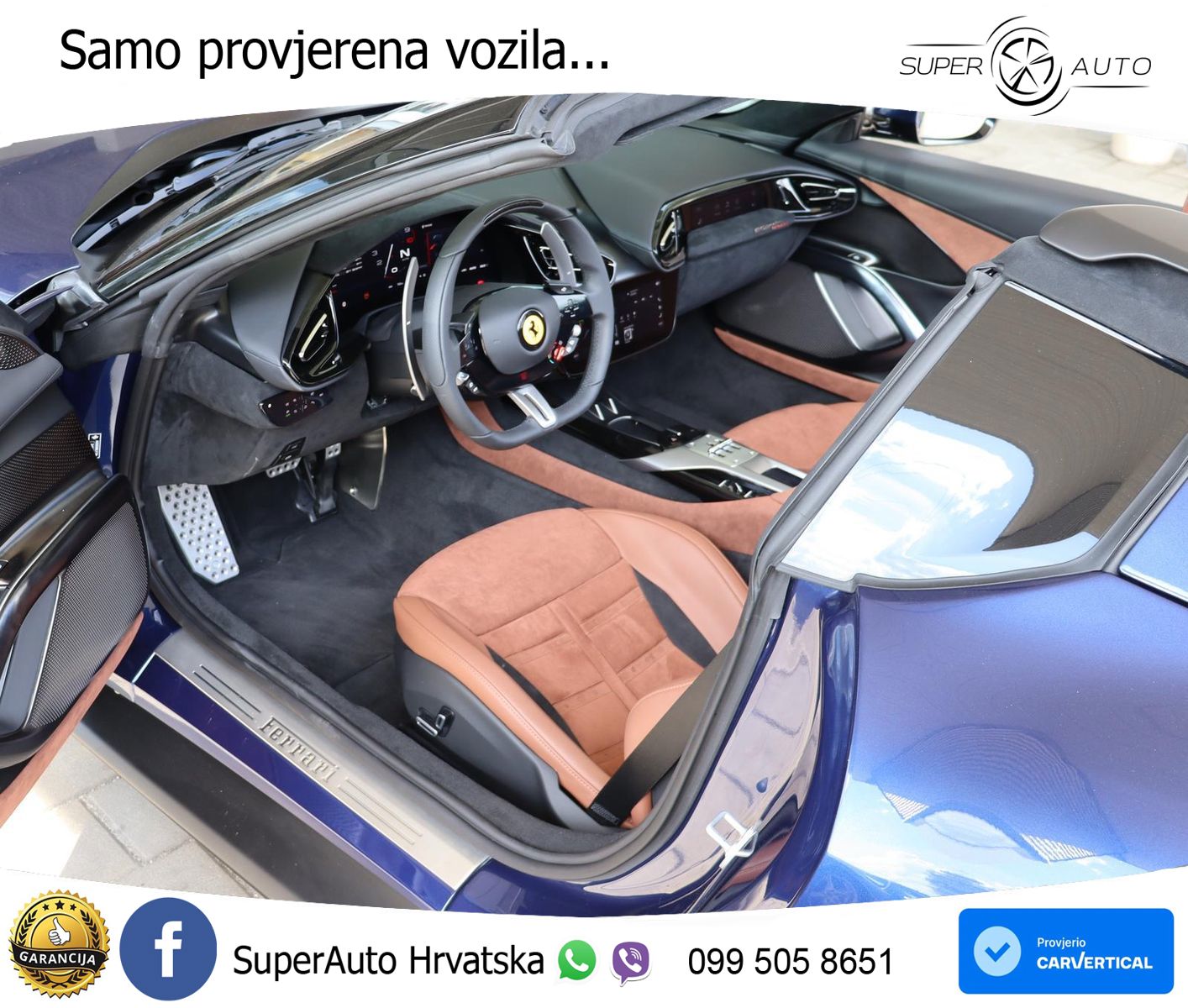 Ferrari 12Cilindri Spider 6.5 V12 (830 KS) F1 DCT