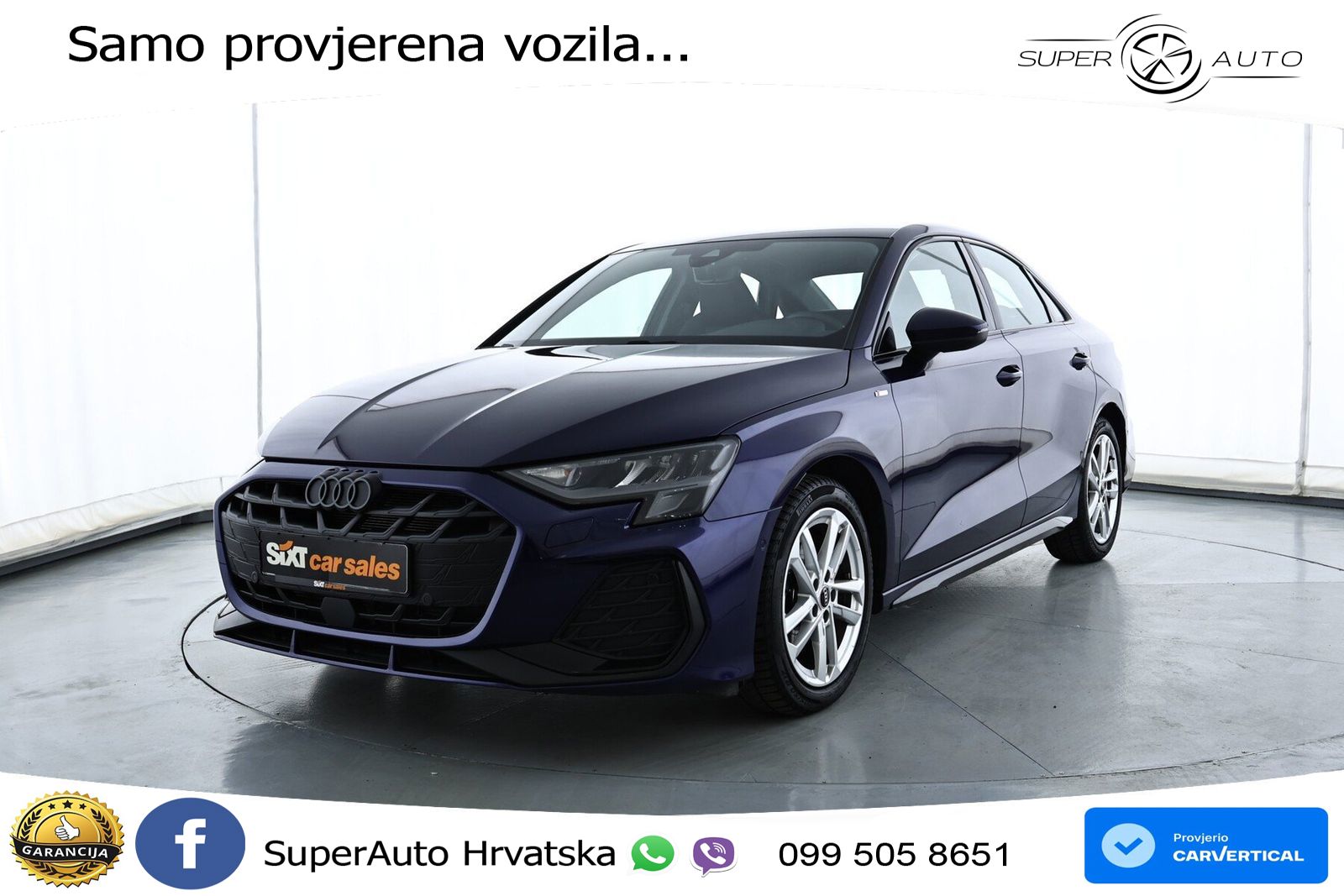 Audi A3 Limuzina 30 TFSI (116 KS) S tronic S line LED+GR SJED+ACC