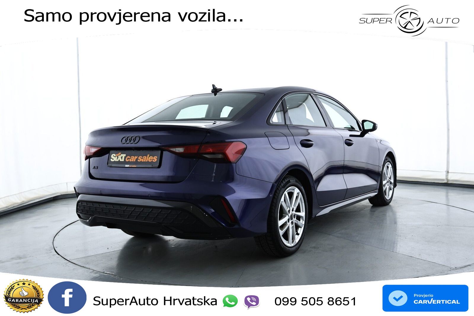 Audi A3 Limuzina 30 TFSI (116 KS) S tronic S line LED+GR SJED+ACC