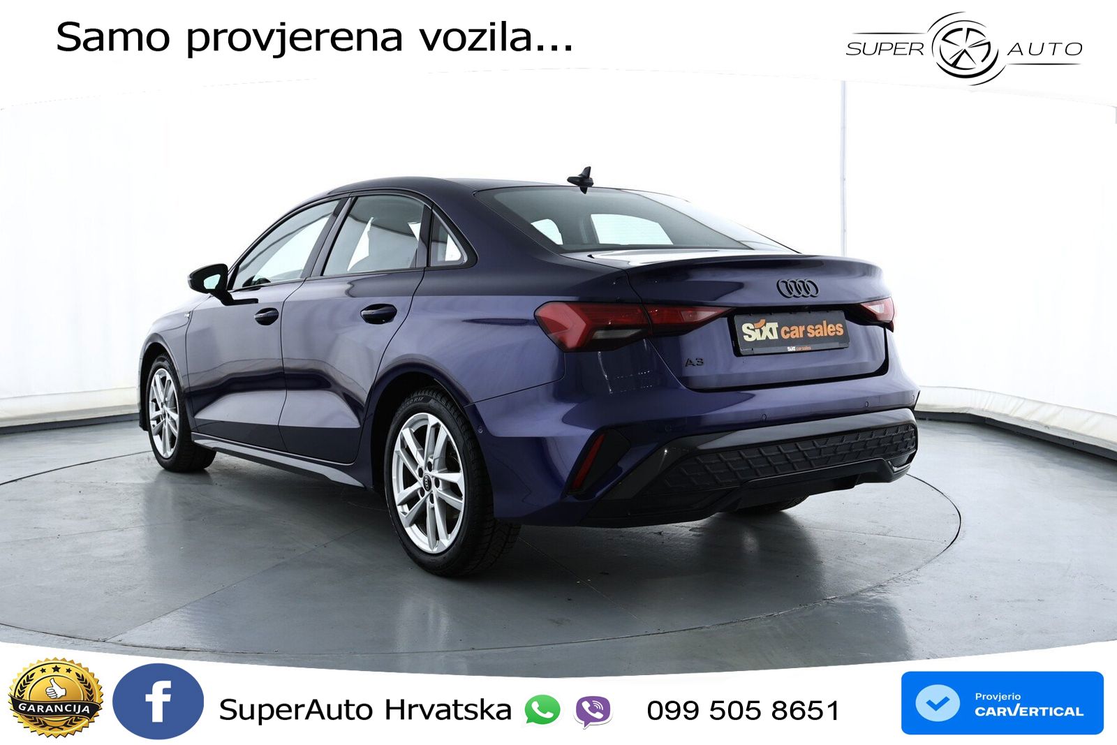 Audi A3 Limuzina 30 TFSI (116 KS) S tronic S line LED+GR SJED+ACC